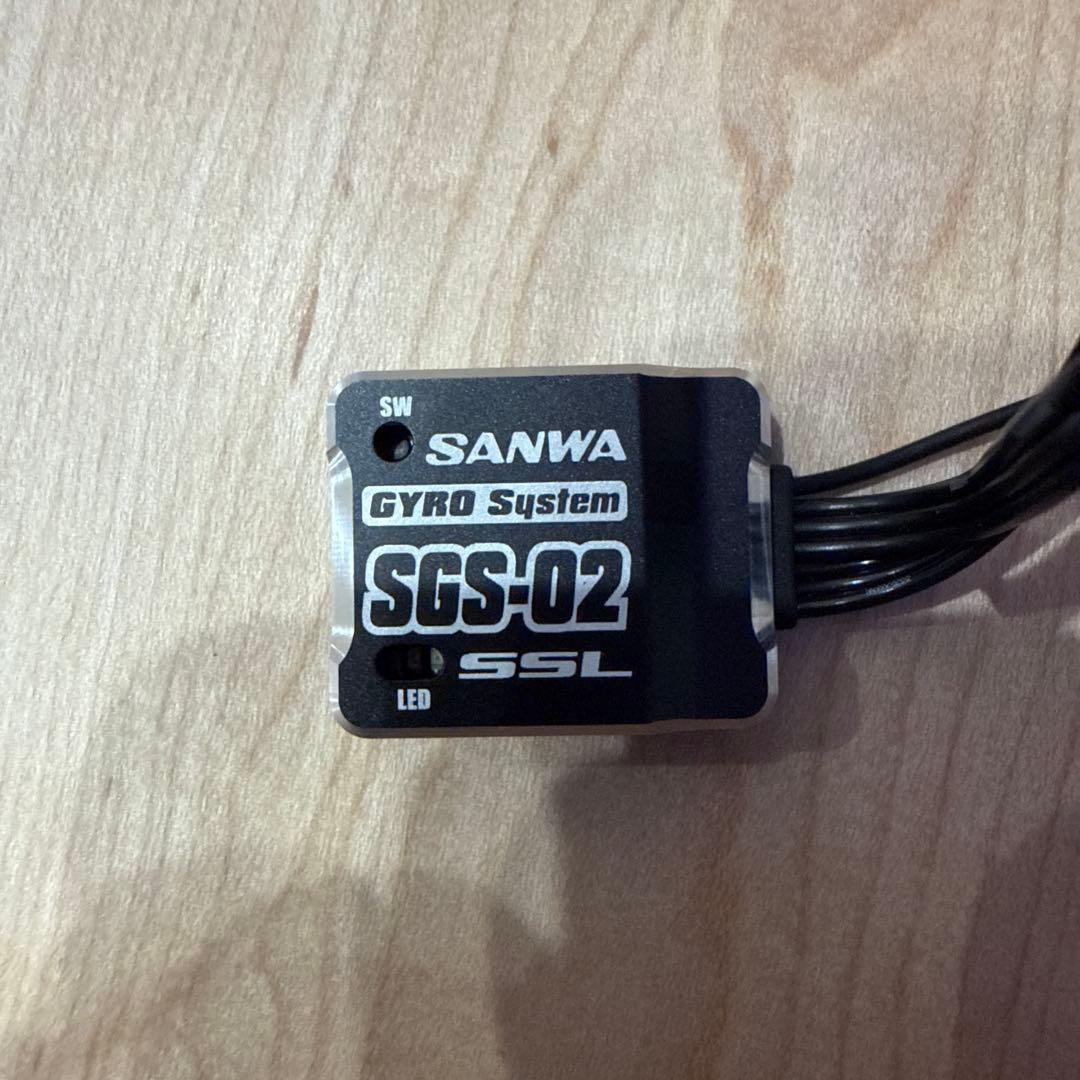SANWA SGS -02 PGS -CL2 ジャイロ　サーボ　ドリフト設定