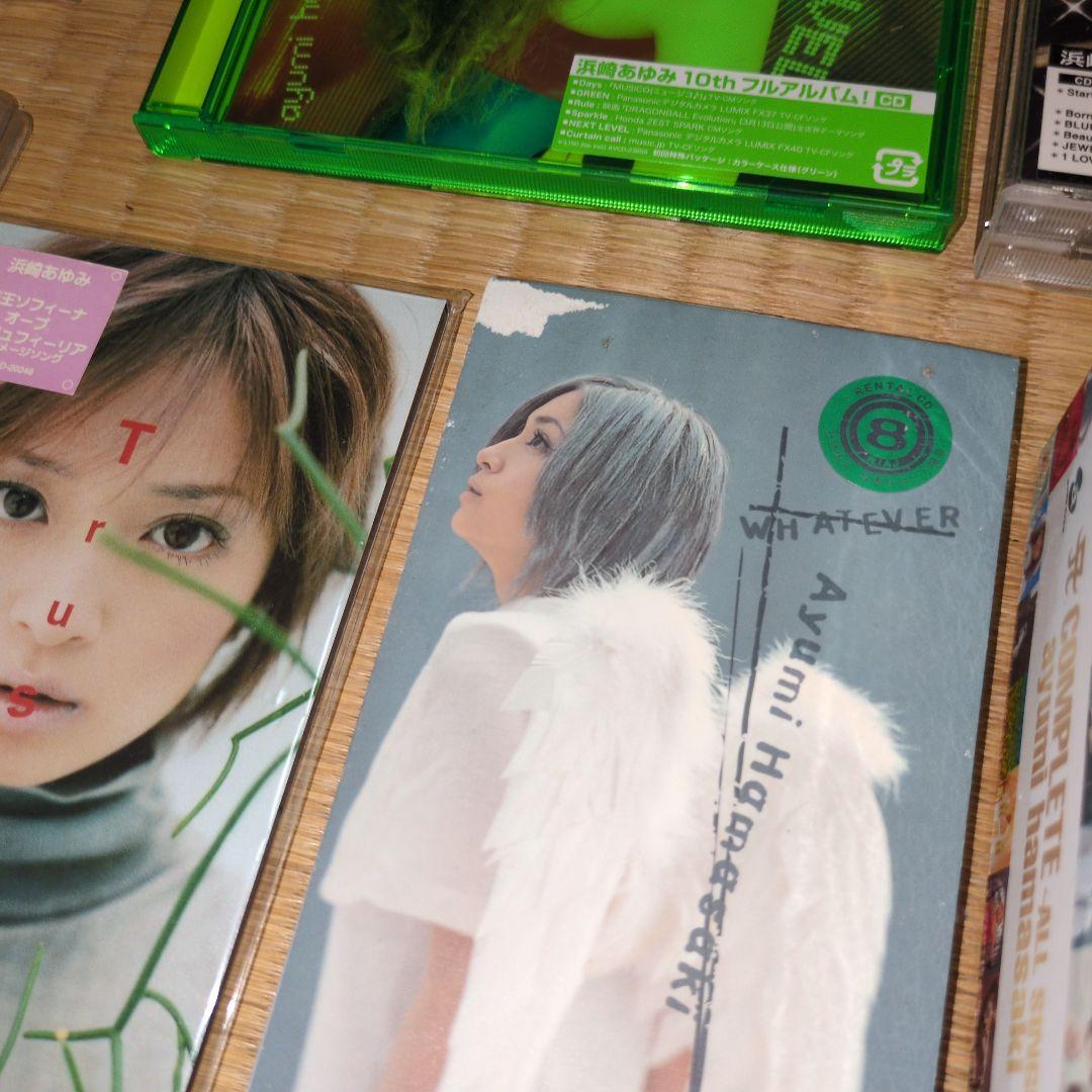 浜崎あゆみ　CD シングル　アルバム　シール　カード　まとめ売り