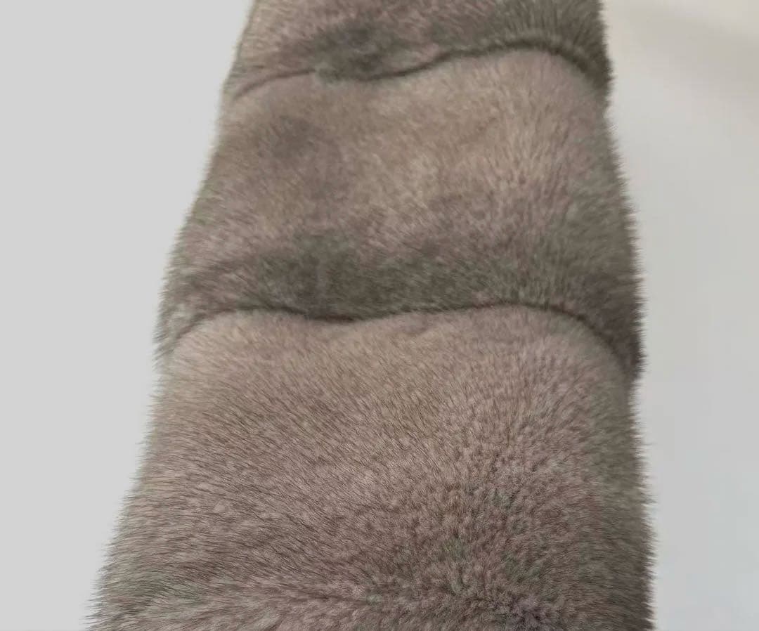 k*i様 ダークディープグレーミンク　ショートコート