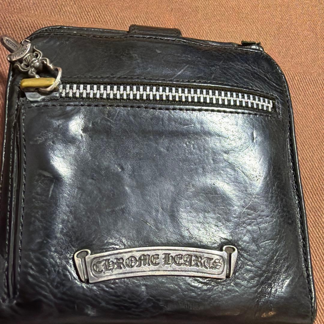 CHROME HEARTS 二つ折り財布 ブラック今日購入の方安くします