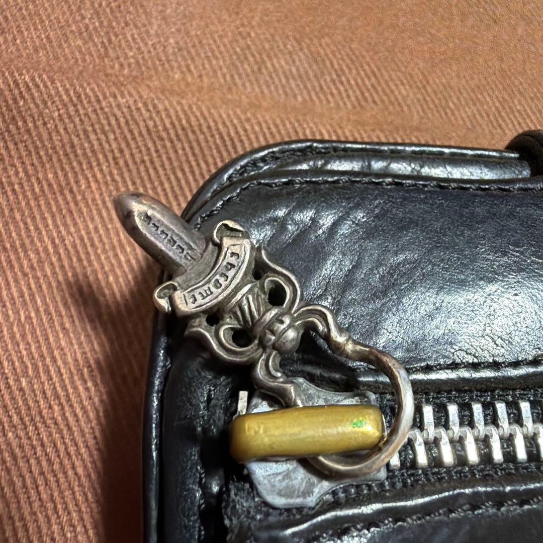 CHROME HEARTS 二つ折り財布 ブラック今日購入の方安くします