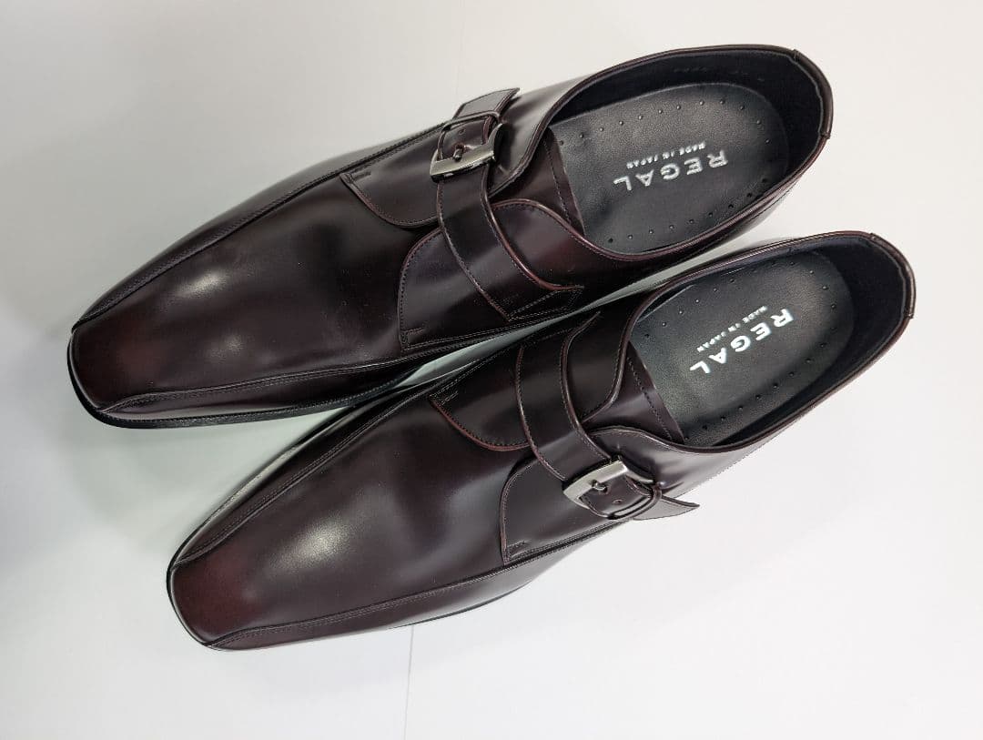 REGAL　メンズ紳士靴　728R エレガントなモンクストラップ