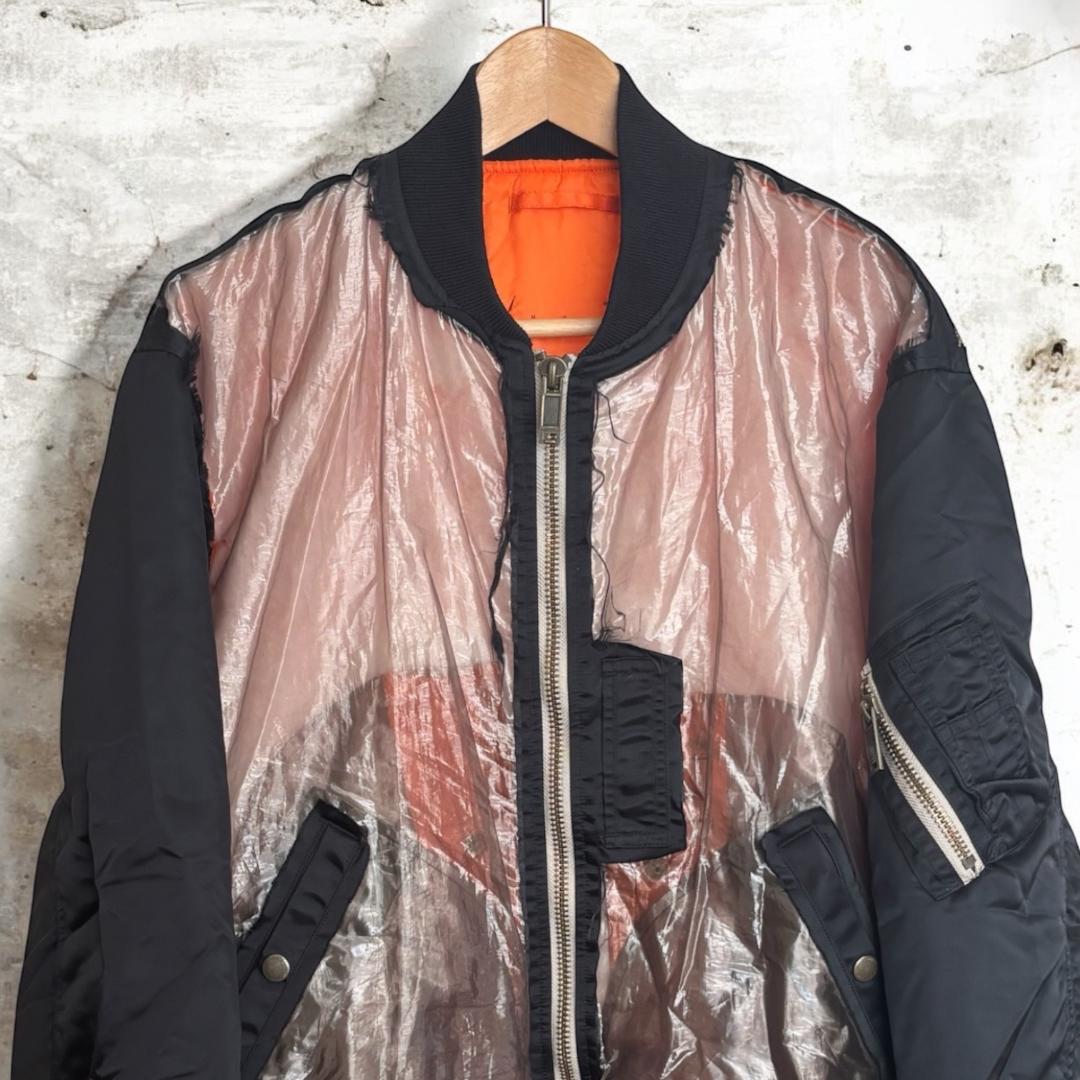 ≪CHRISTIAN DADA≫Skeleton Bomber Jacket