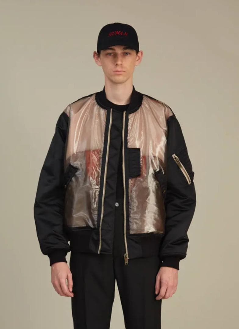 ≪CHRISTIAN DADA≫Skeleton Bomber Jacket