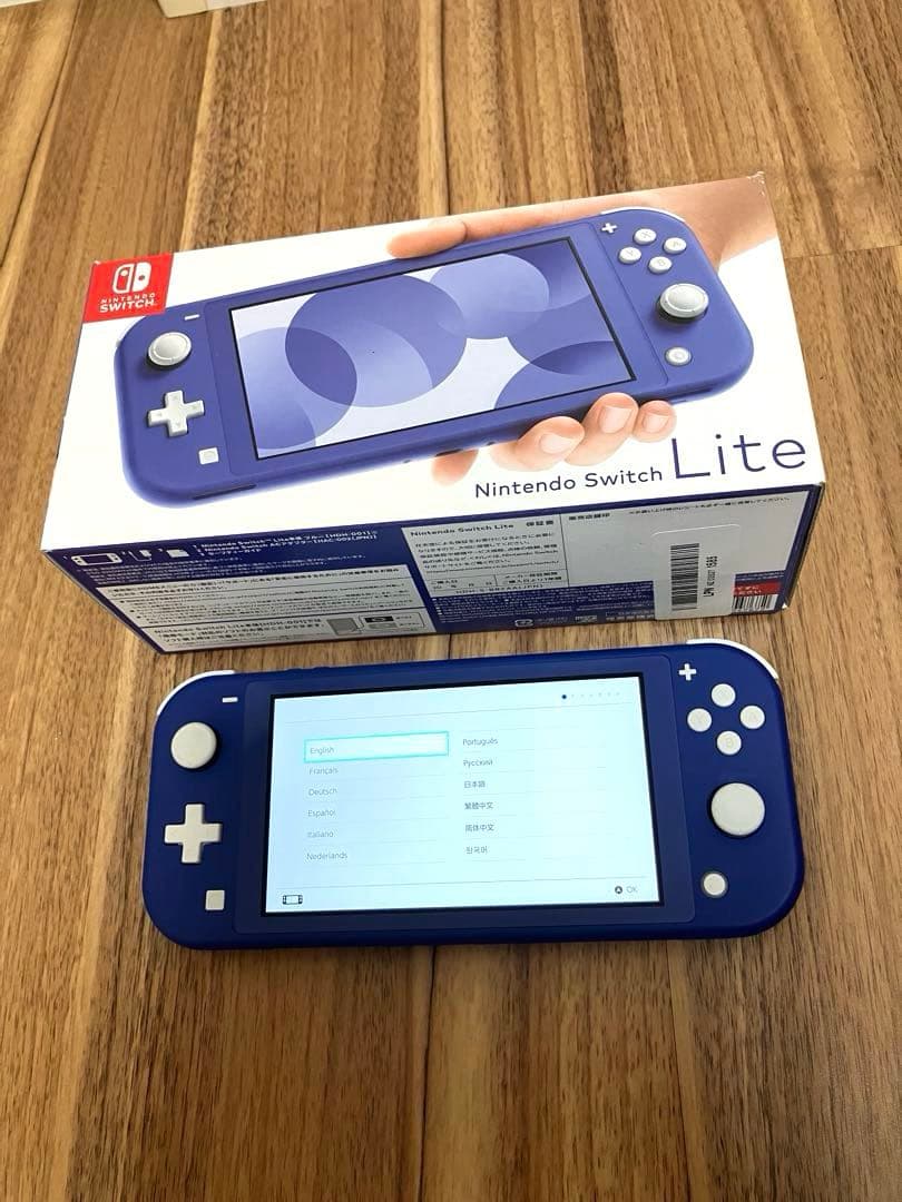 カ*ズ様 Nintendo Switch Lite ブルー