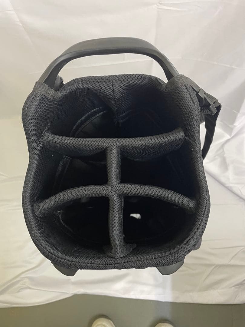 デサントゴルフ　スタンド式　キャディ バッグ　グレー×ブラック