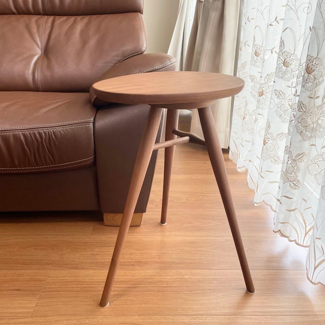 柏木工　サイドテーブル　エッグテーブル