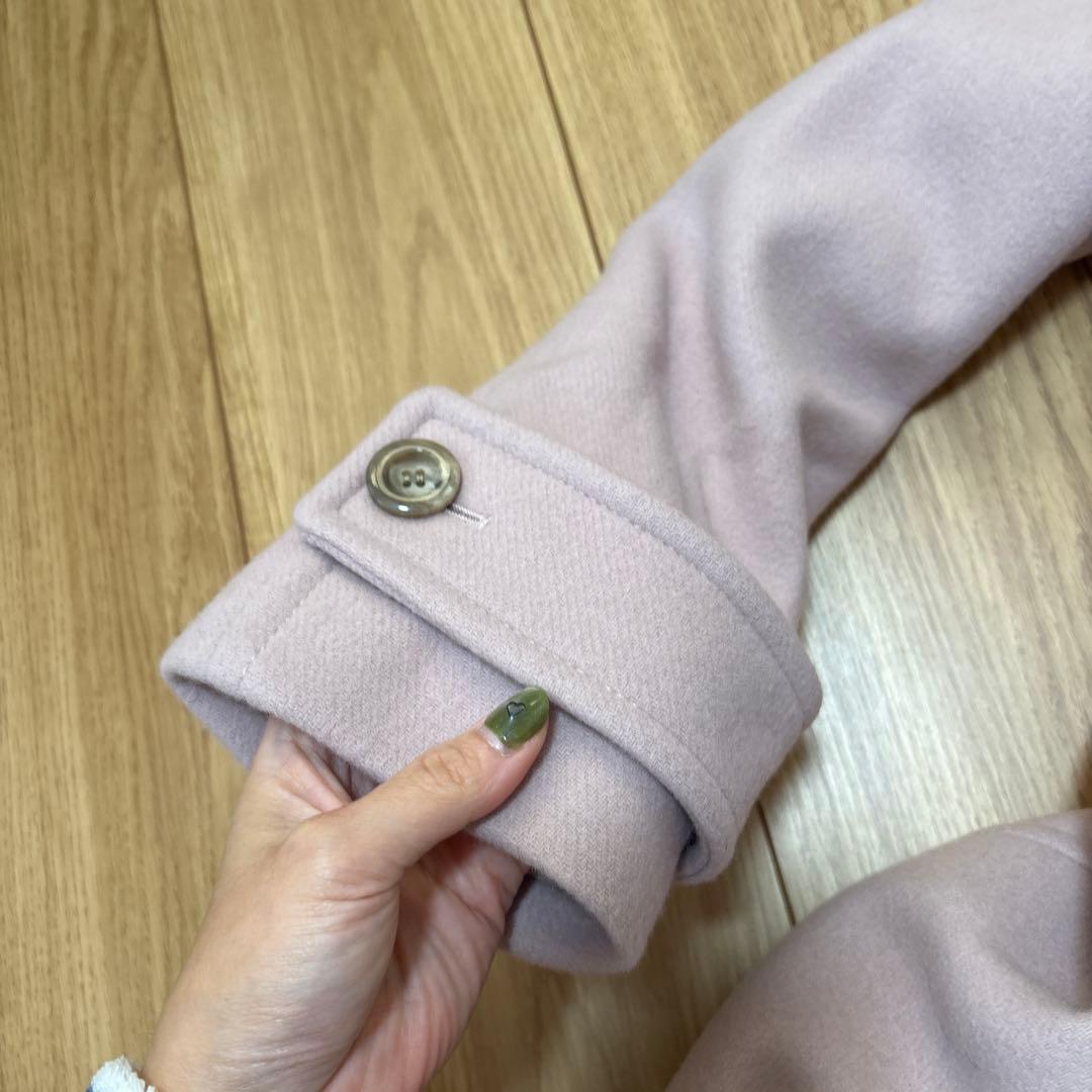 最終値下げ　新品　タグ付き　ジルスチュアート　ウール　コート　ファー