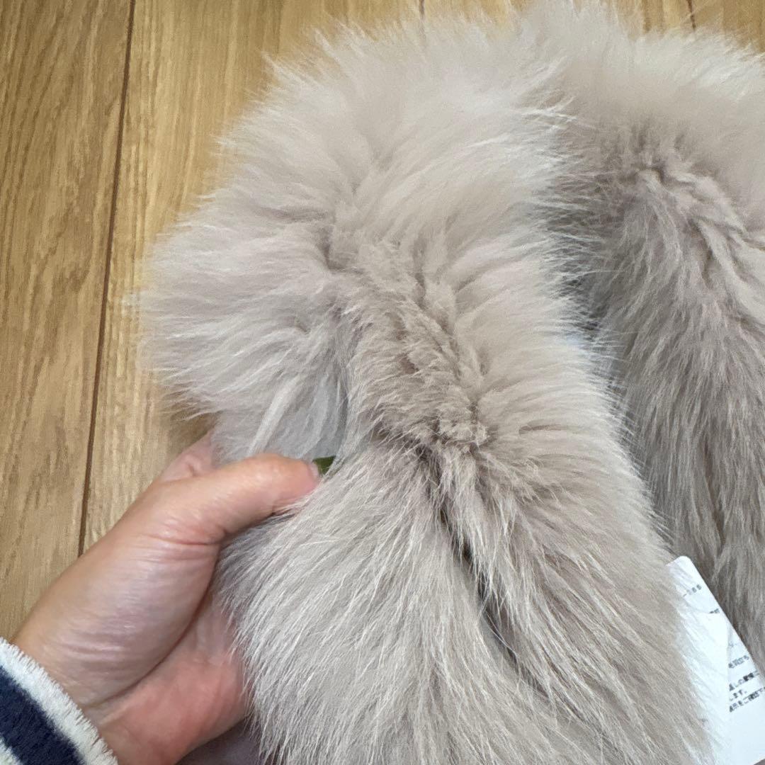 最終値下げ　新品　タグ付き　ジルスチュアート　ウール　コート　ファー