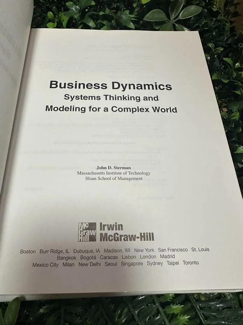 洋書 Business Dynamics John D. Sterman