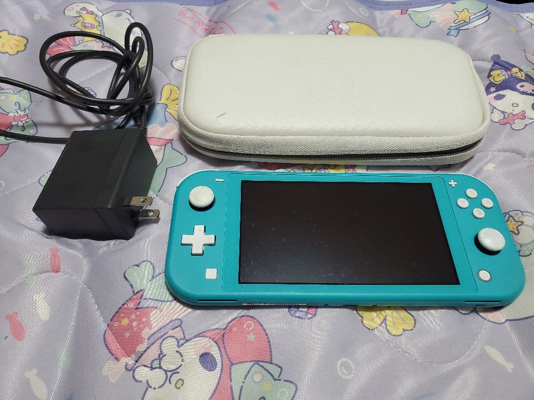 Nintendo Switch Lite ターコイズ 本体※箱無しsdカード付