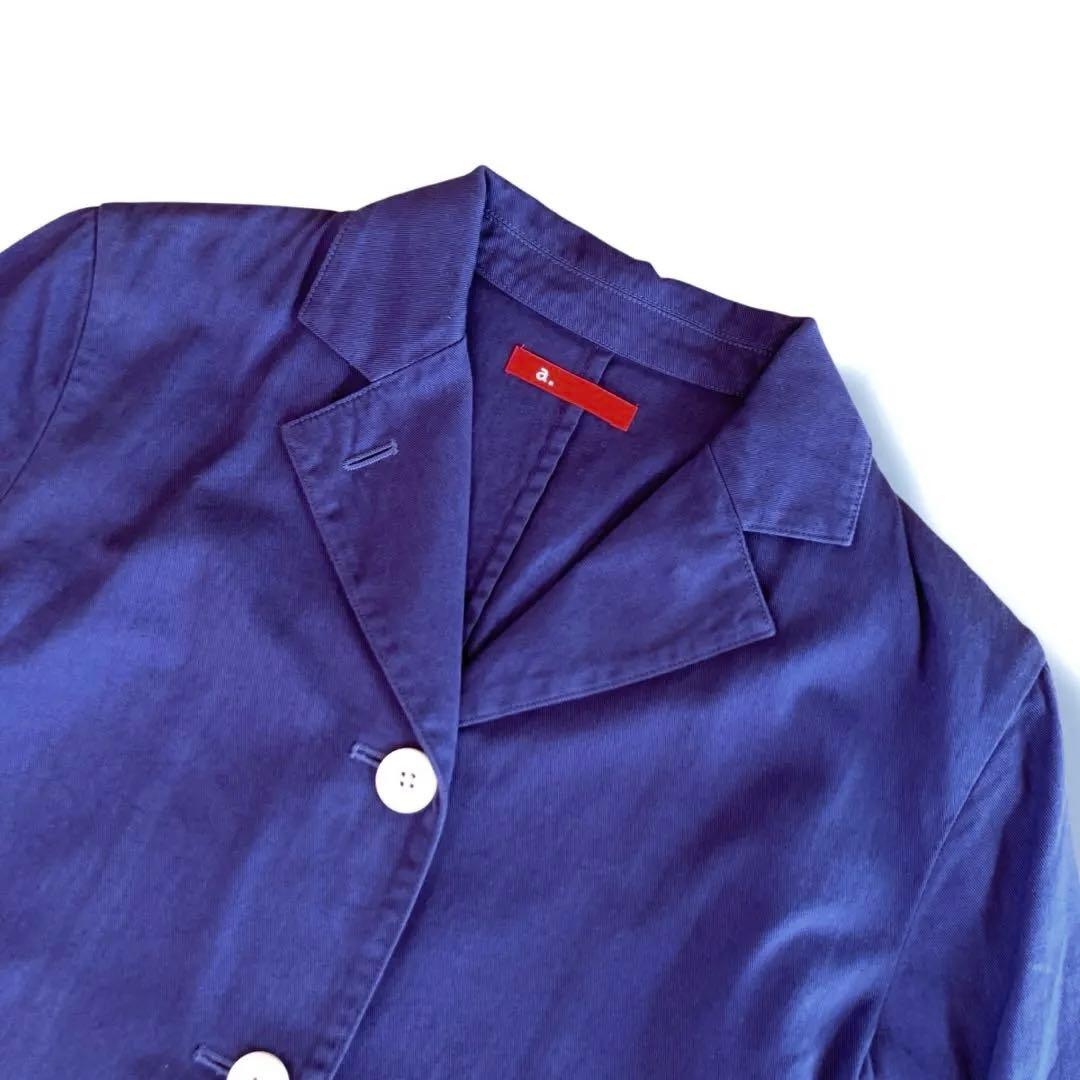 新品タグ付き✨エードット✨ワークコート　製品染め　ネイビー　紺色　大橋歩