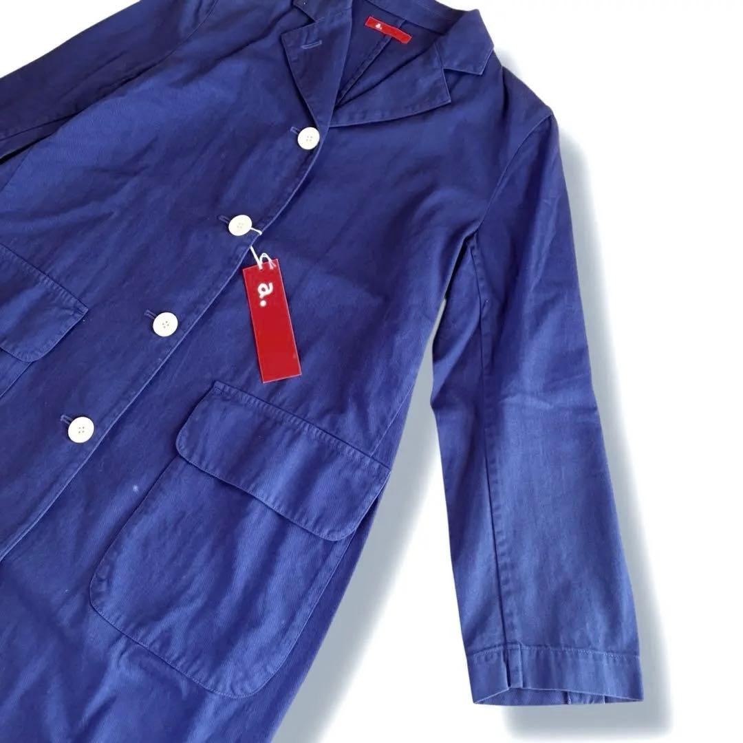 新品タグ付き✨エードット✨ワークコート　製品染め　ネイビー　紺色　大橋歩