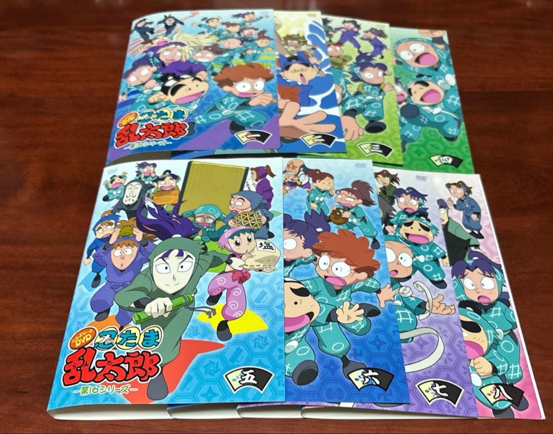 忍たま乱太郎第1,16,17,18シリーズ 全巻完結セット dvd