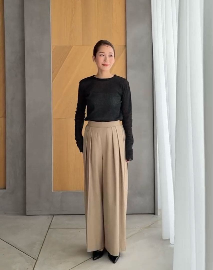 新品trefleplus ラメシアーカットソー