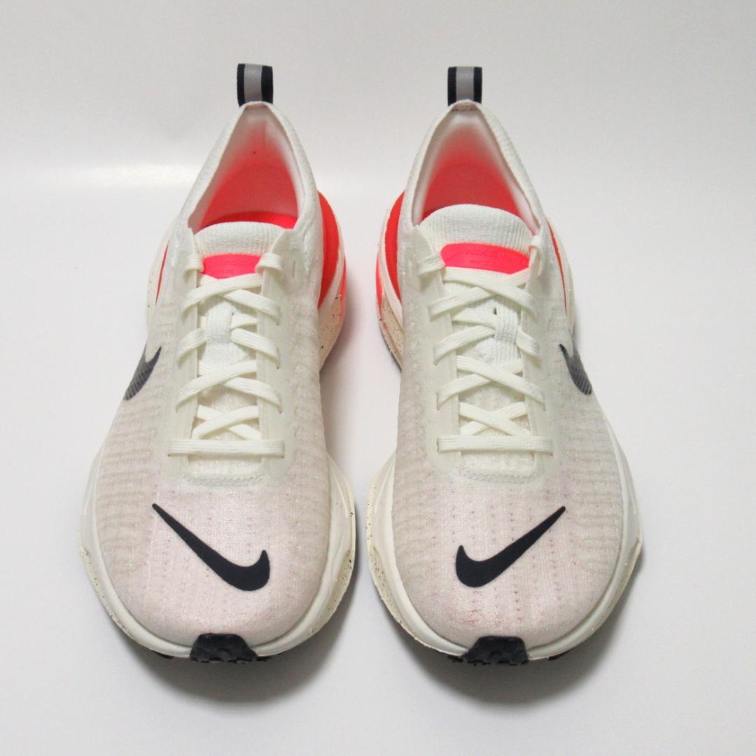 24.5cm 白 赤 ナイキ ズームX インヴィンシブル ラン フライニット 3