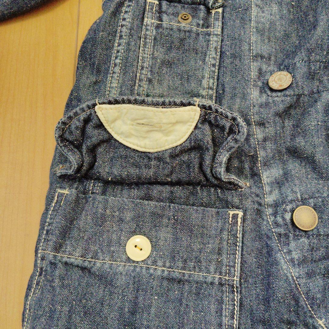 新品タグ無し未使用　CUBE SUGAR 　デニムジャケット フード付き