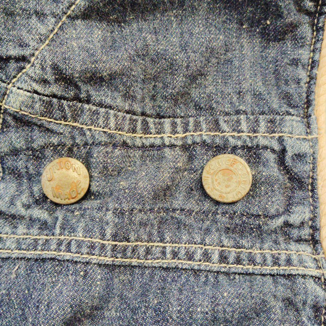 新品タグ無し未使用　CUBE SUGAR 　デニムジャケット フード付き