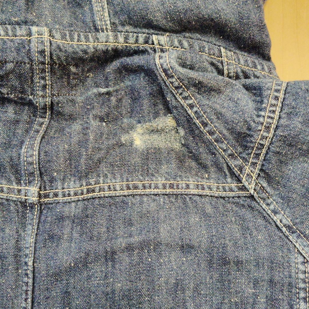 新品タグ無し未使用　CUBE SUGAR 　デニムジャケット フード付き