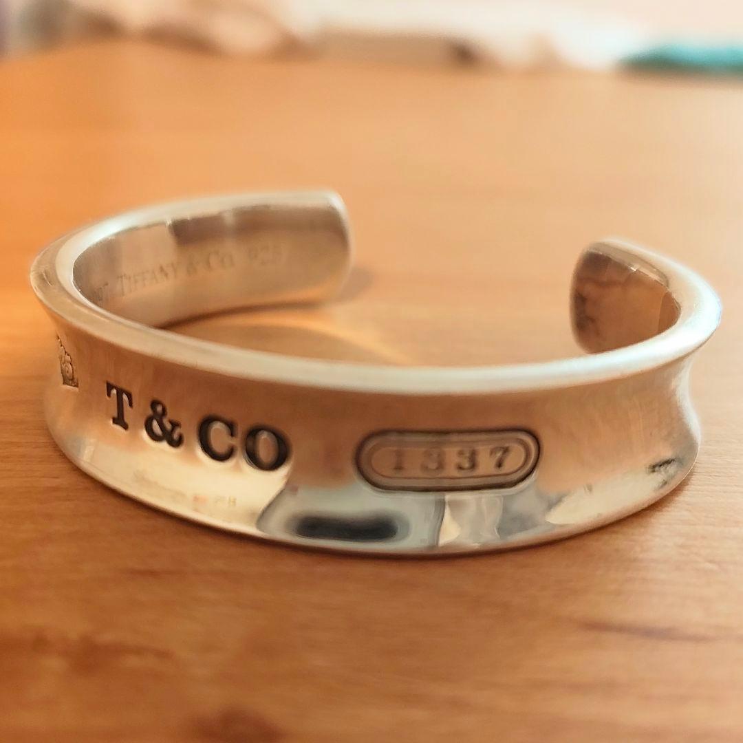 ティファニー バングル カフバングル 1837 シルバー925 ブレスレット
