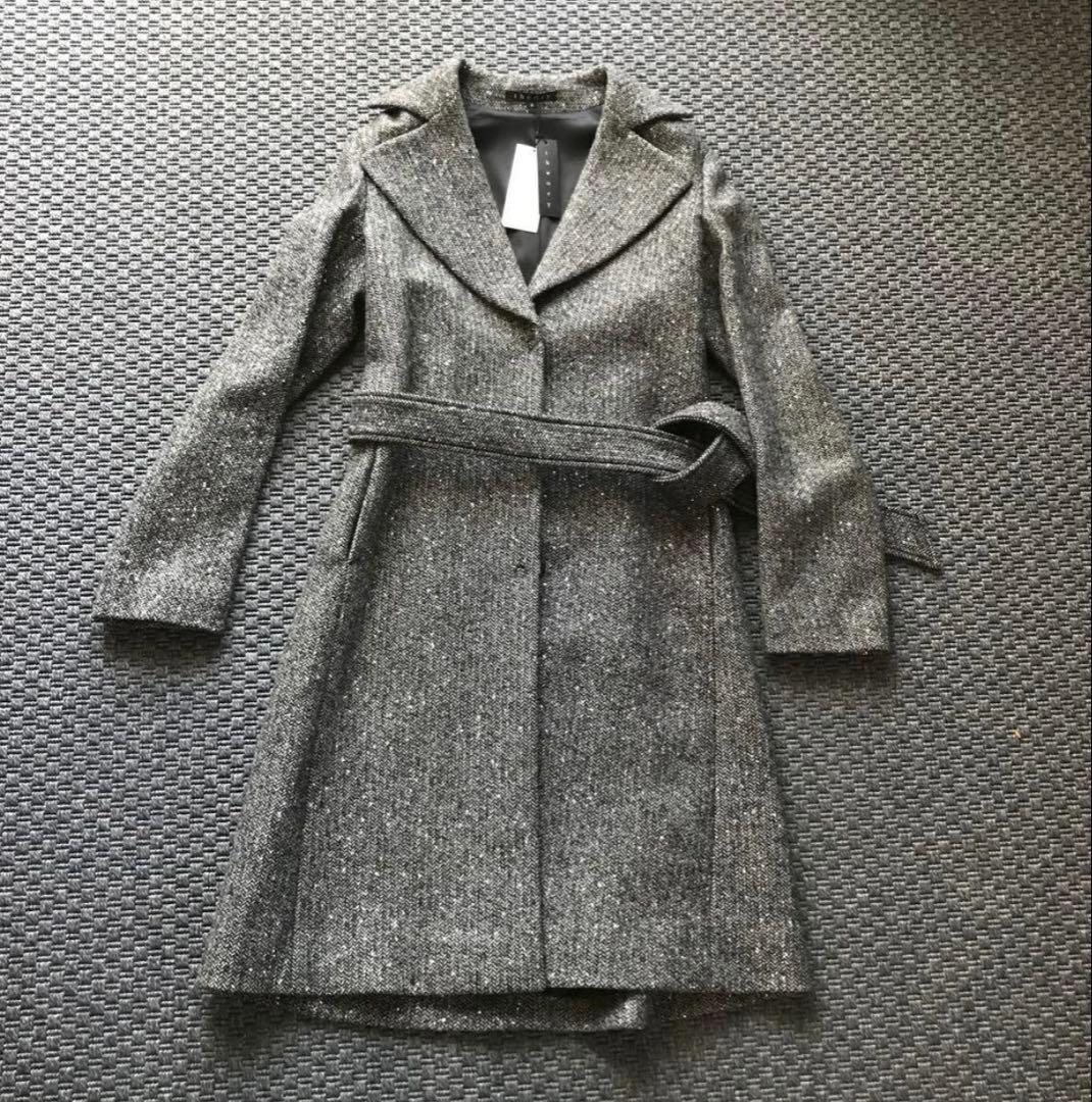 さとみさん専用Theory セオリーラメ入りロングコート