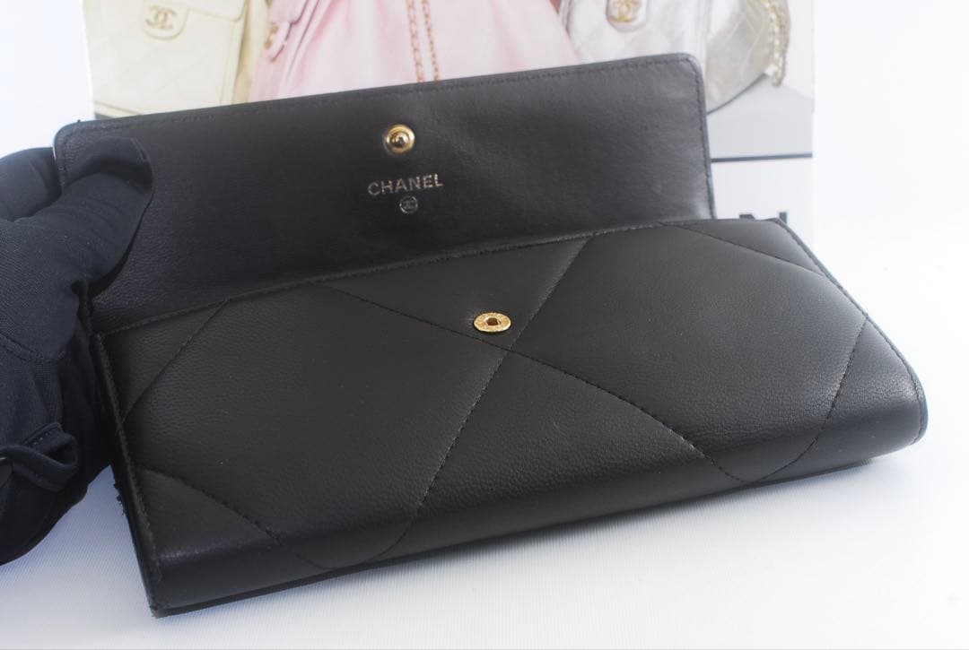 ぴchan＊CHANEL＊シャネル＊19 ディズヌフ＊ラムスキン＊フラップ