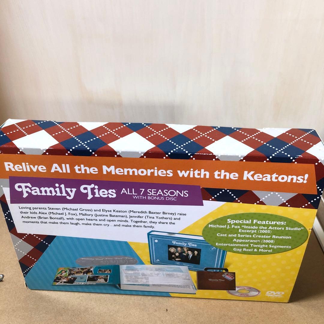 日本未発売　DVD ファミリータイズ　コンプリートマイケル•J•フォックス