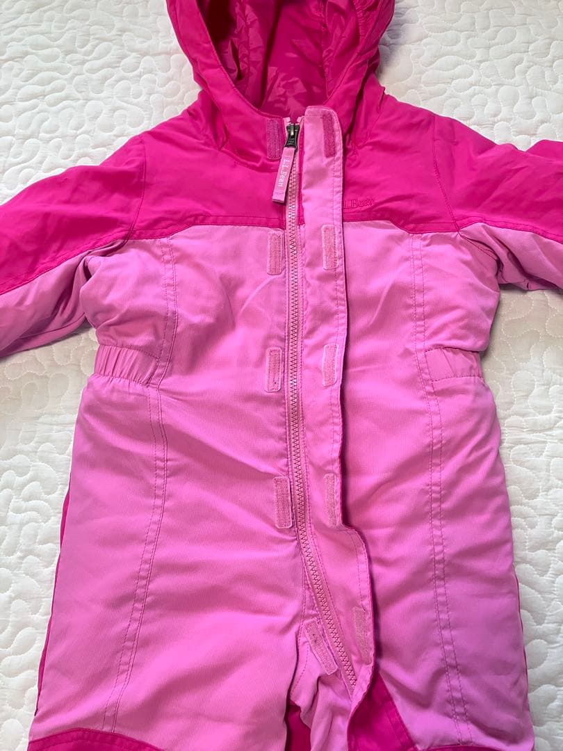 極美品♦︎L.L.Bean スノースーツ 4T 110中綿入り 防寒 防水