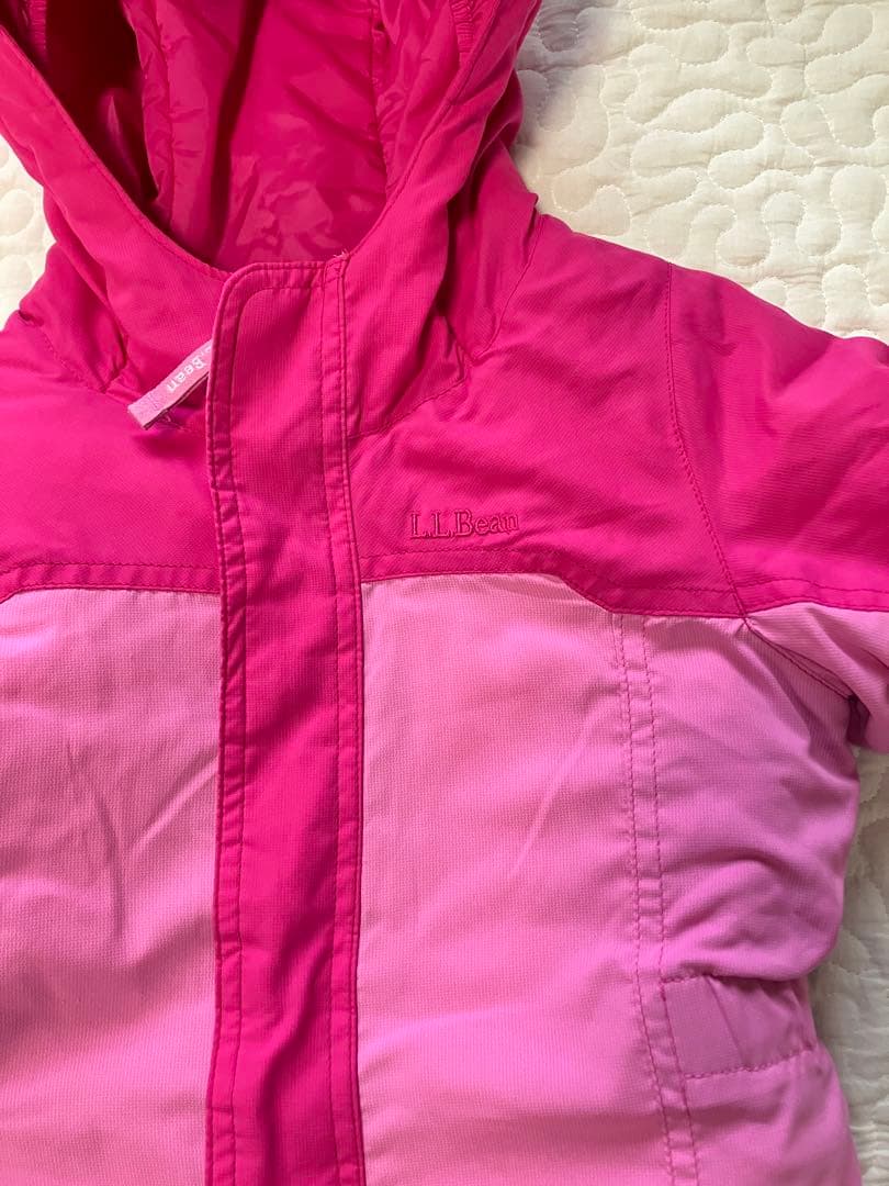 極美品♦︎L.L.Bean スノースーツ 4T 110中綿入り 防寒 防水