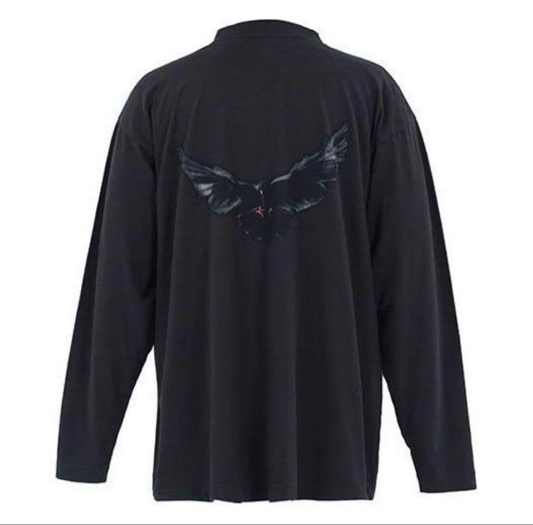 トップス YEEZY GAP DOVE LONGSLEEVE TEE S - BLACK
