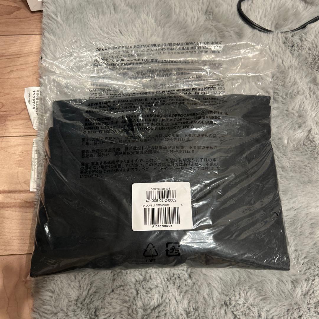 トップス YEEZY GAP DOVE LONGSLEEVE TEE S - BLACK