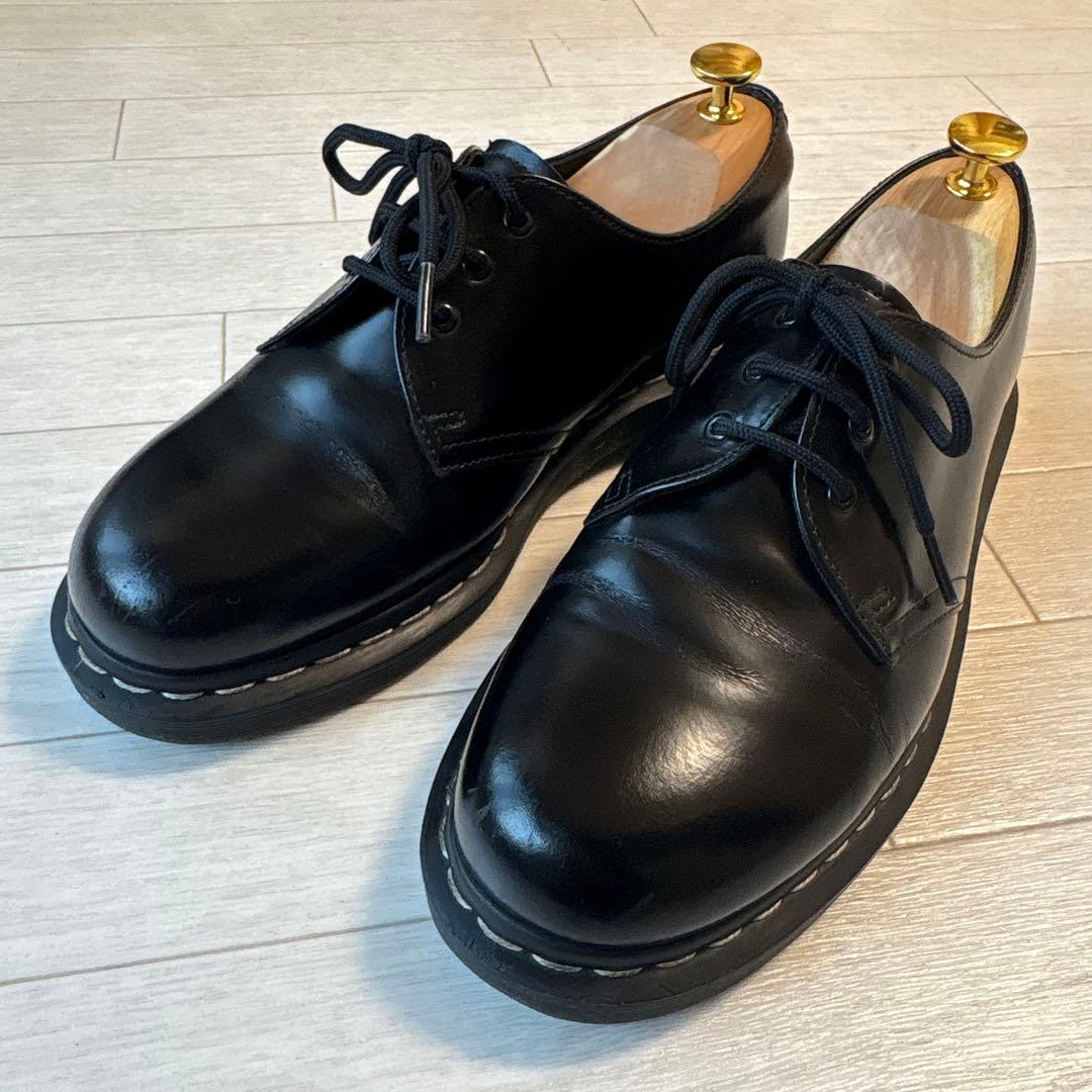 【美品】Dr.Martens 3ホール ホワイトステッチ UK7 26cm