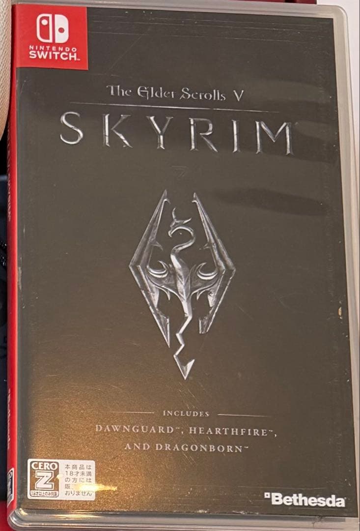 Nintendo Switch 本体 おまけでケースやスカイリムソフト等付