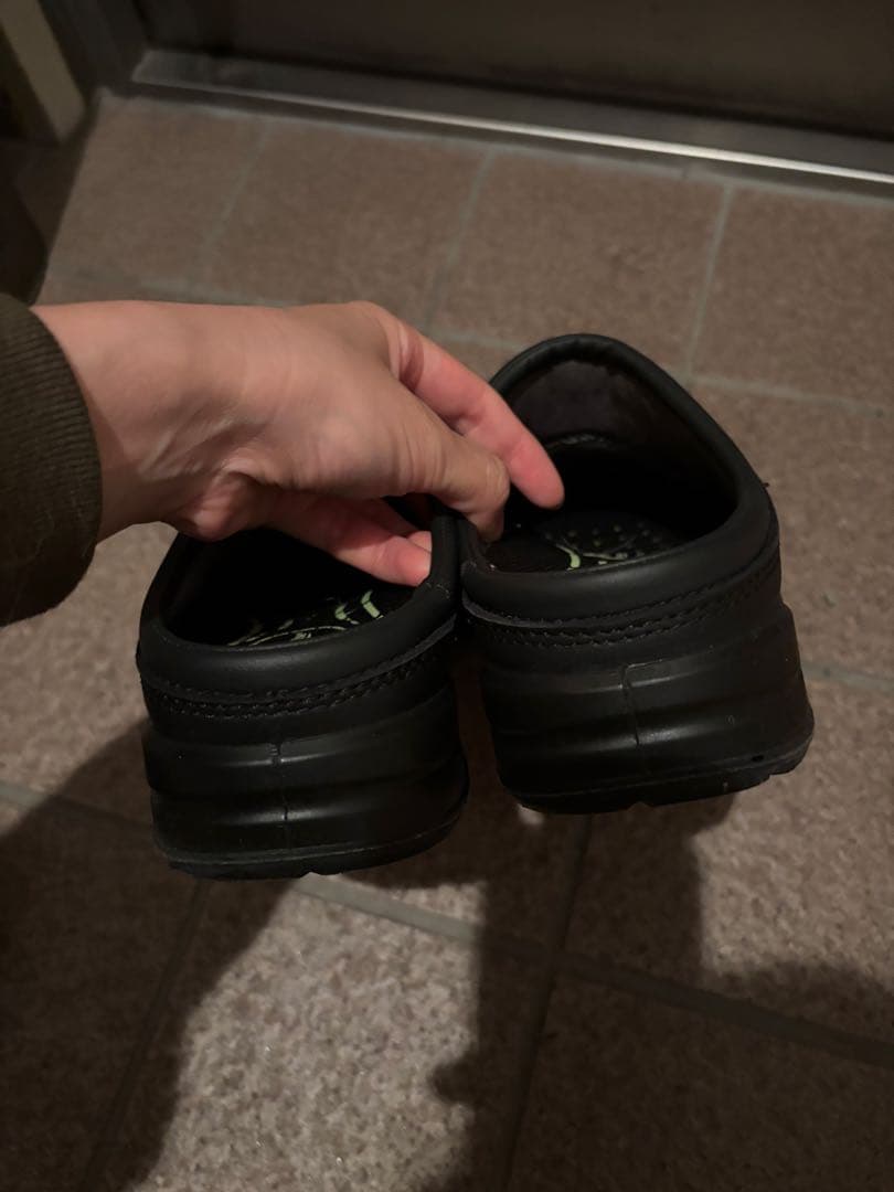 ブランドストーンブラック サボサンダル Vibramソール