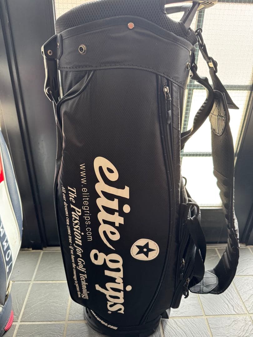 elite grips キャディバッグ ブラック