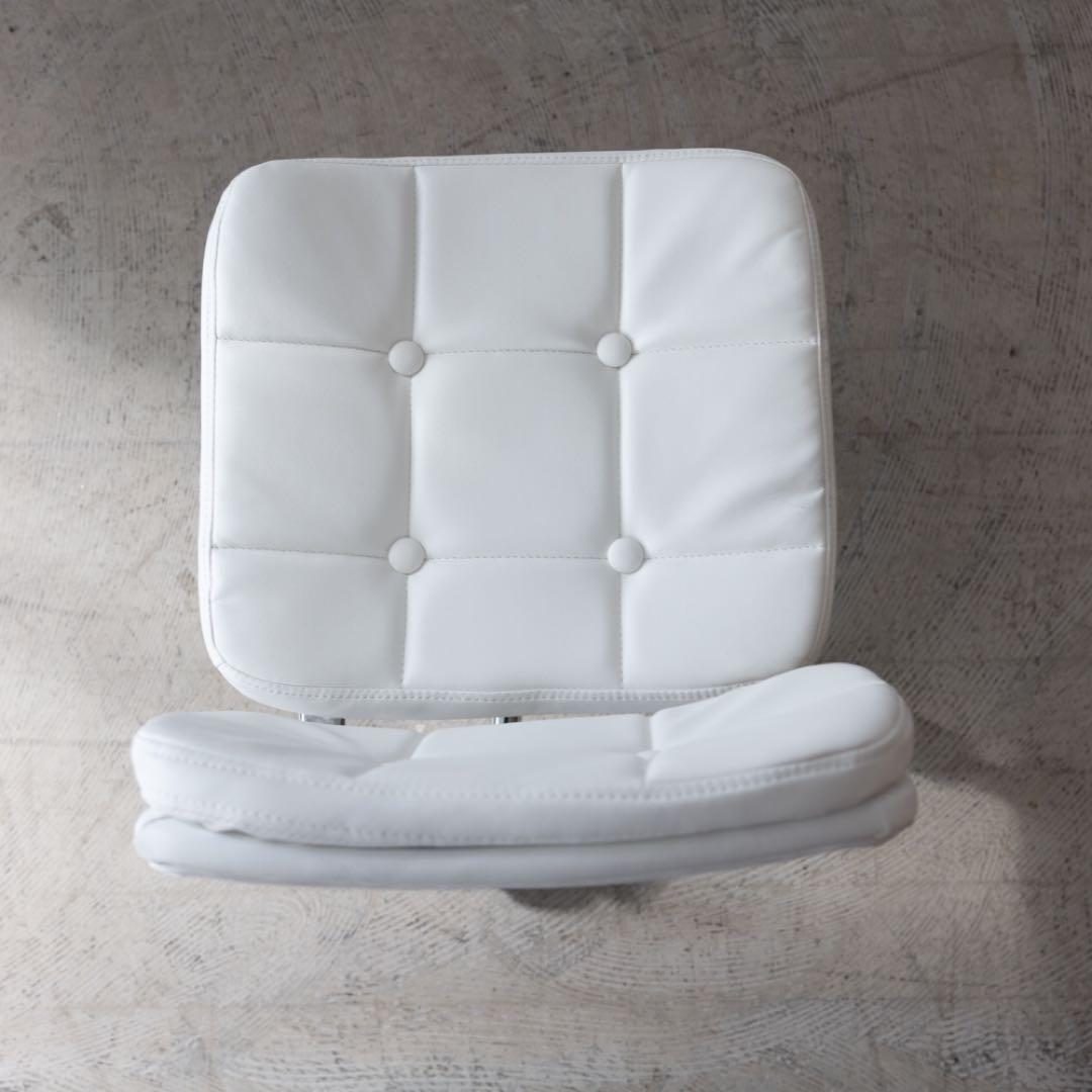 デスクチェア　RKC-301WH 高さ調節可能