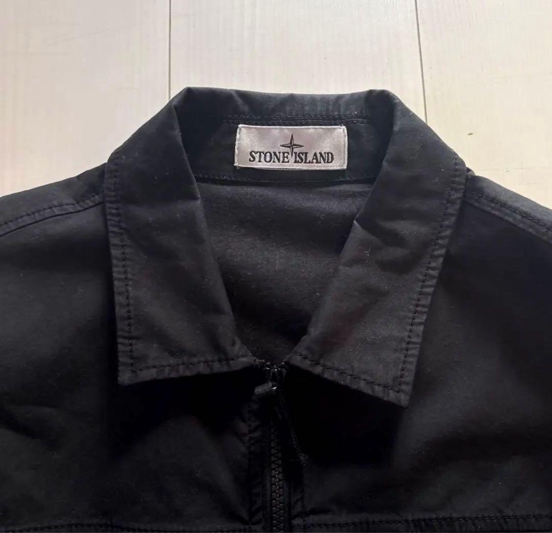 早い者勝ち！Stone  M ブラックガーメントダイ ジャケット