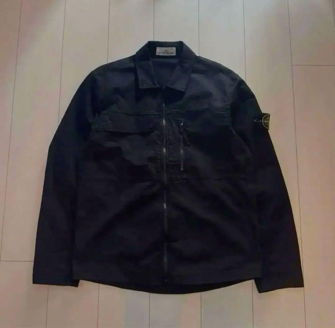 早い者勝ち！Stone  M ブラックガーメントダイ ジャケット