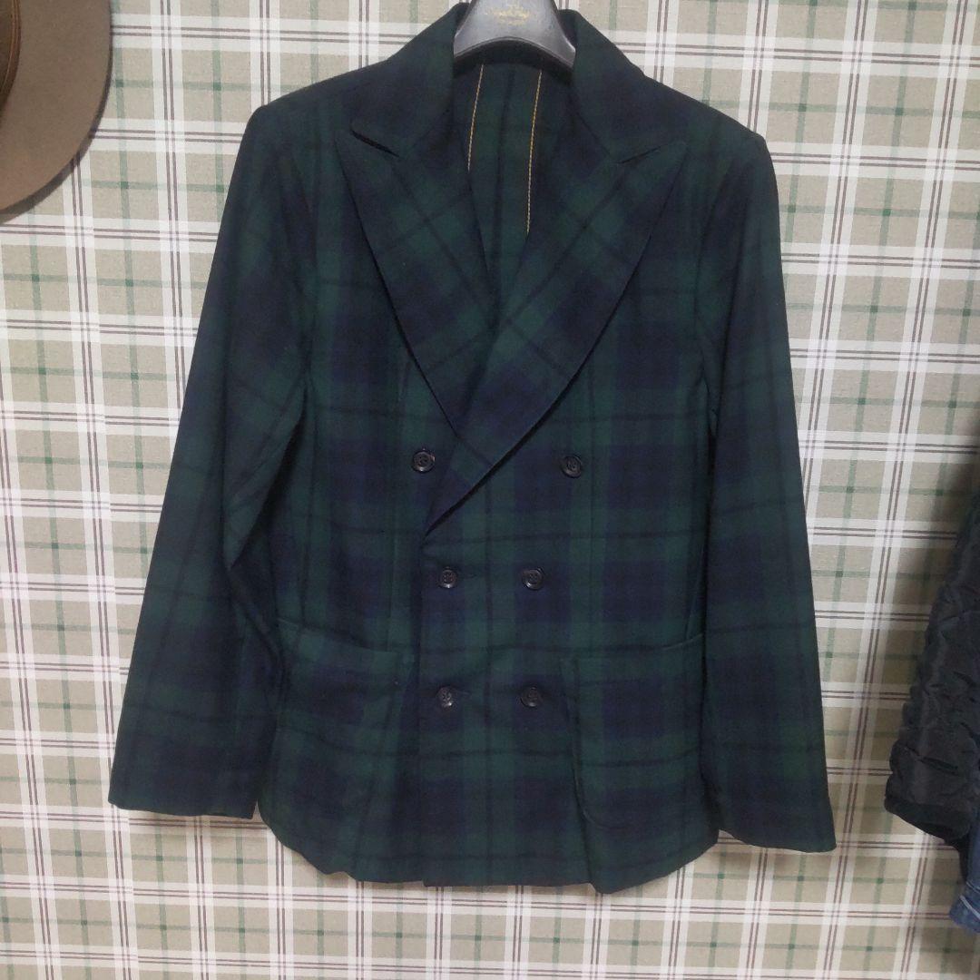 45R 梳毛WOOLのレディースジャケット