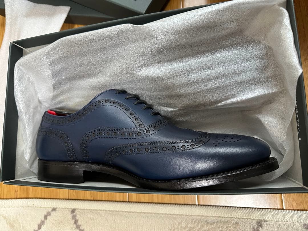 SCOTCH GRAIN 805 ネイビー 25.0cm EEE