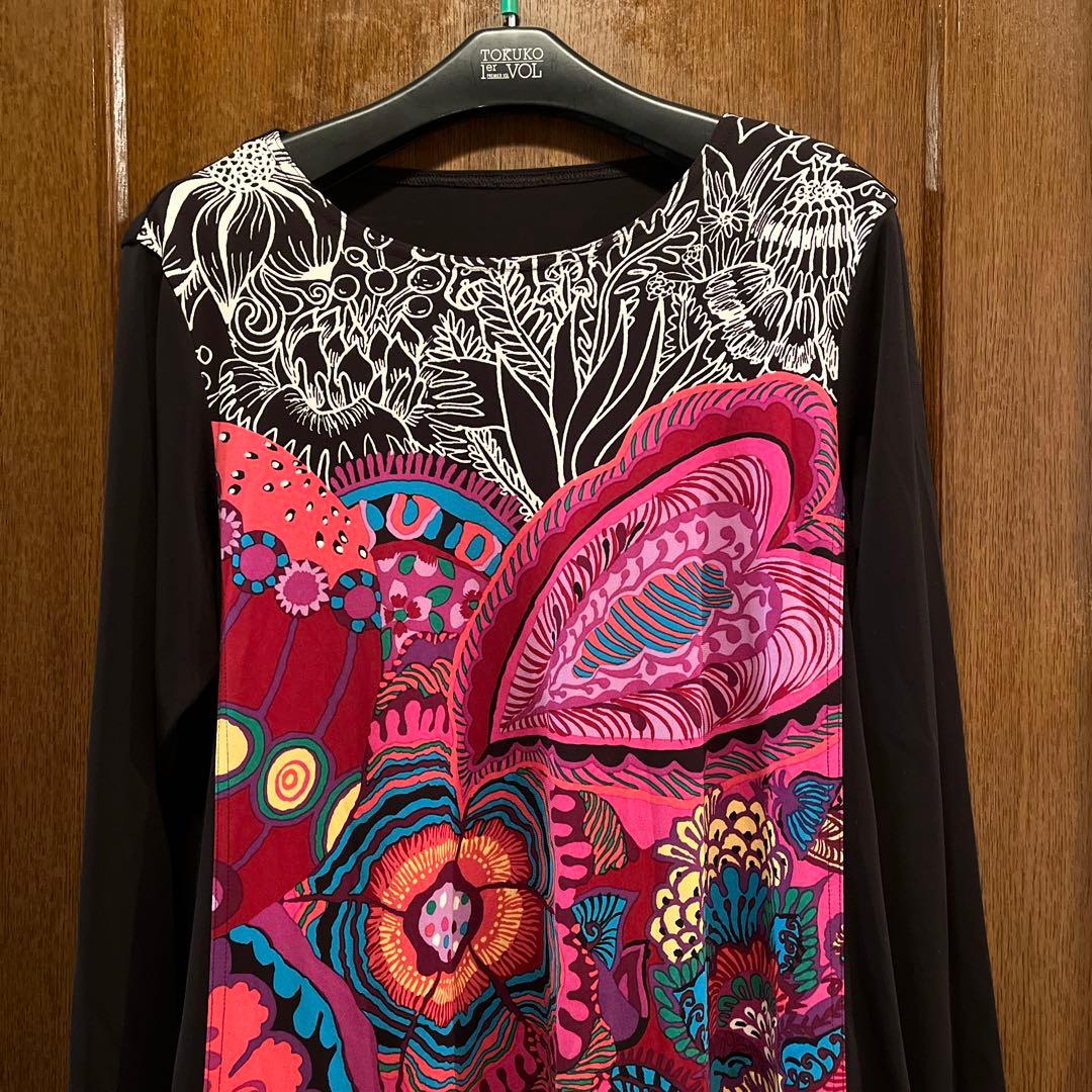 専用‼️極美品❣️ トクコ・プルミエヴォル フラワーチュニック
