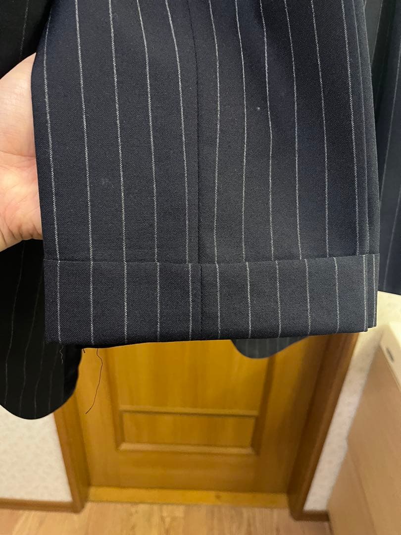 リングジャケット　ストライプスーツ サイズ44