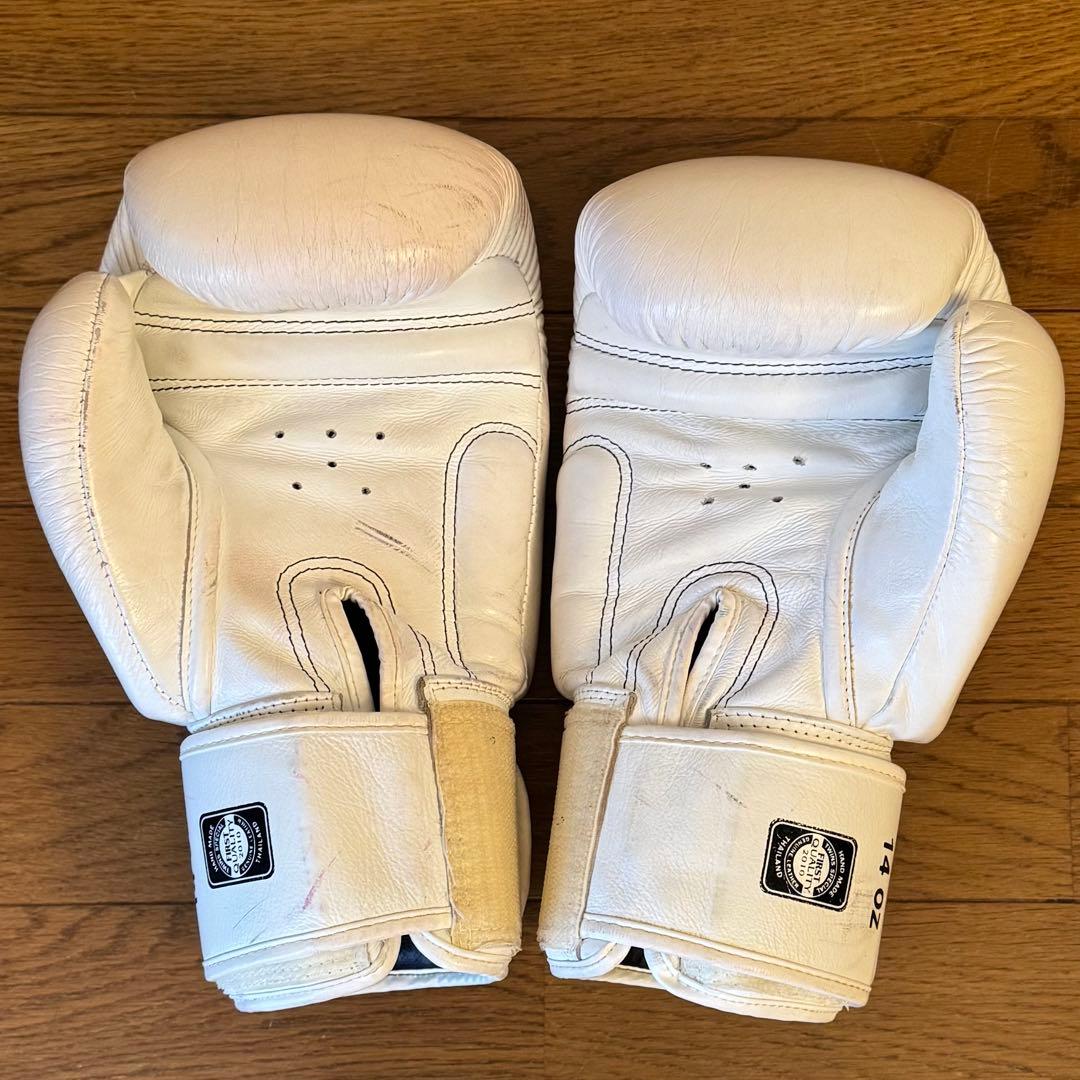 TWINS ボクシンググローブ 14oz ホワイト