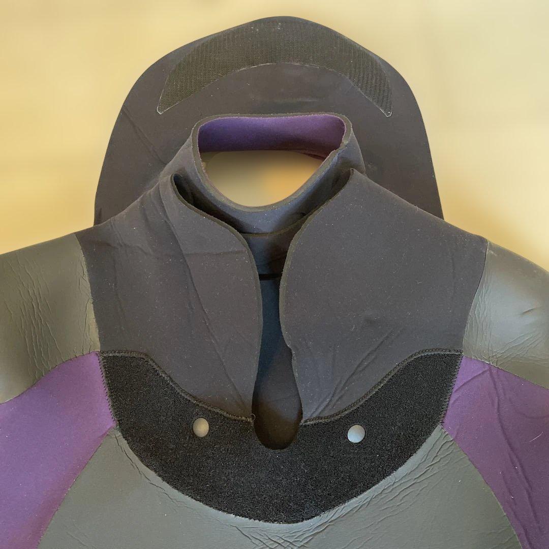 SAVER CROSS 5×3セミドライスーツ 紫/黒