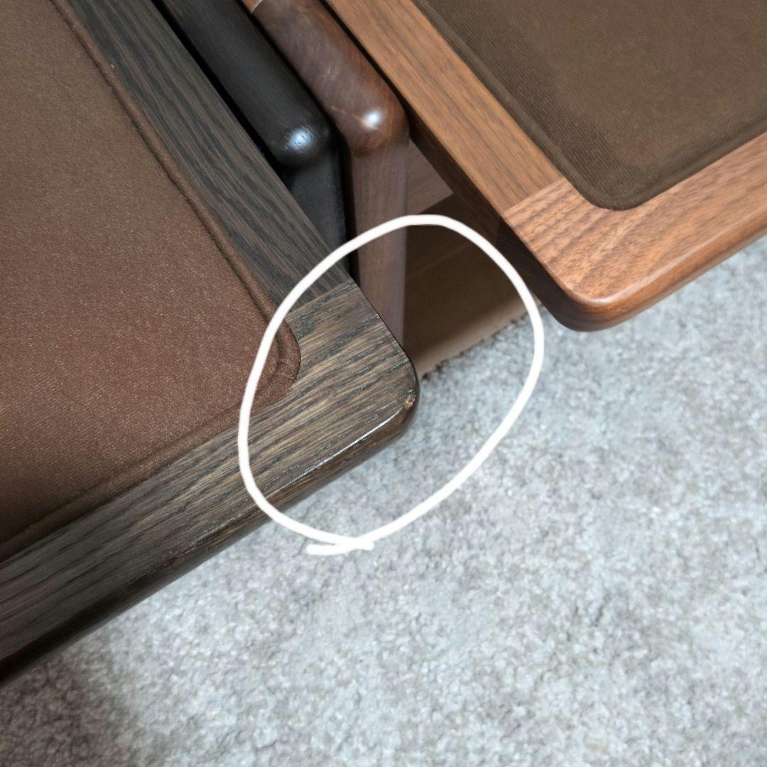 SanGuri：マルニ60フレームチェア・3シータ・クッション有ハイバック