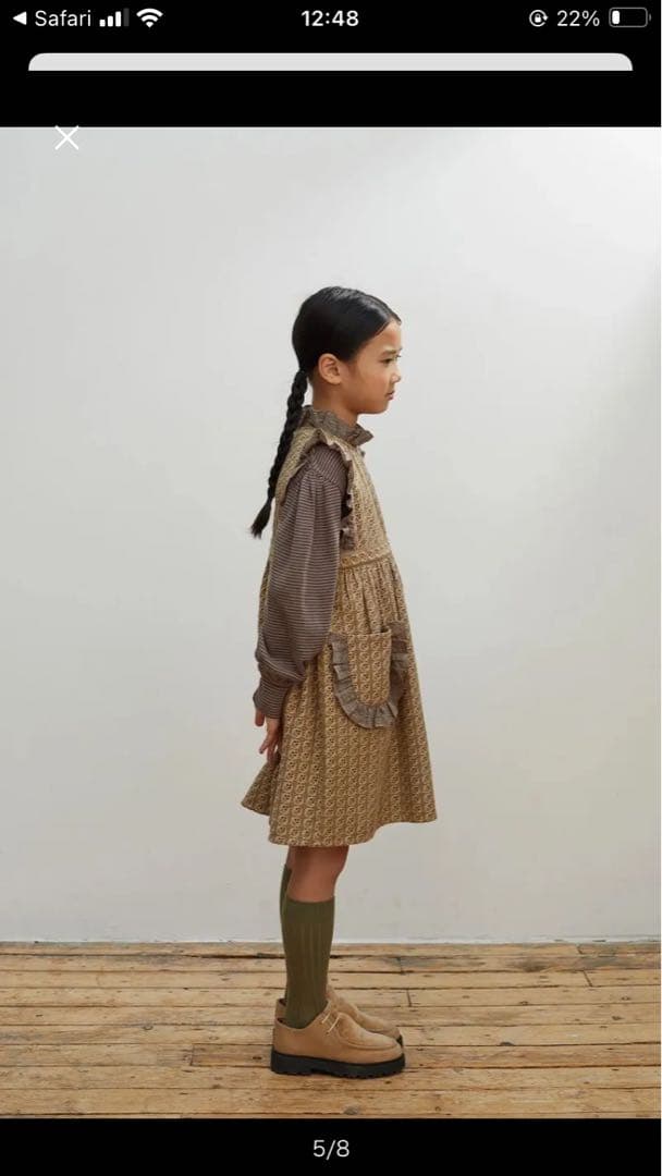 まりも様【apolina】ワンピース　3-5y