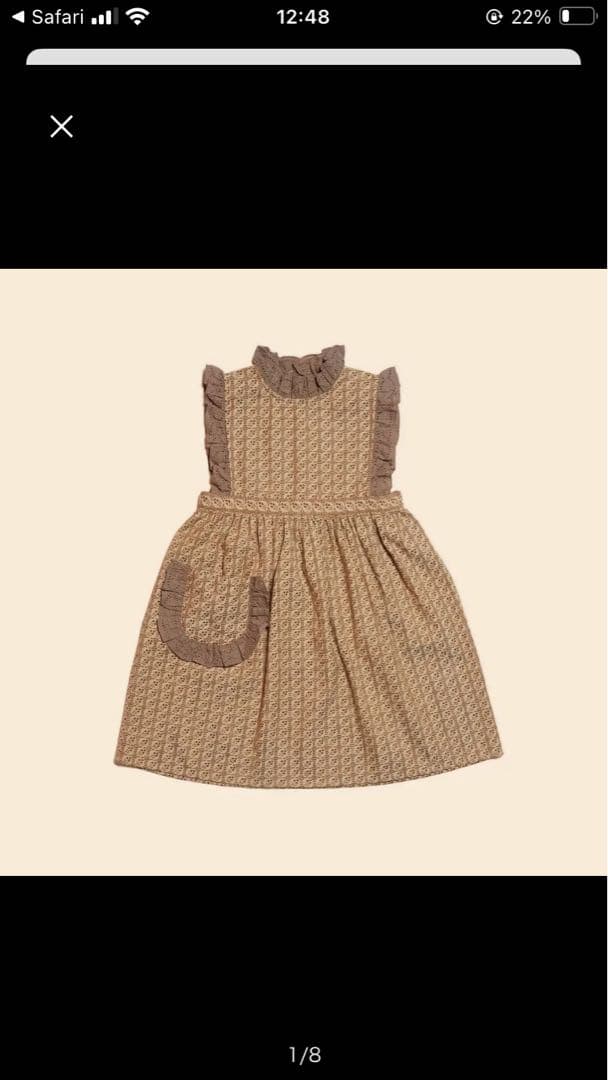 まりも様【apolina】ワンピース　3-5y