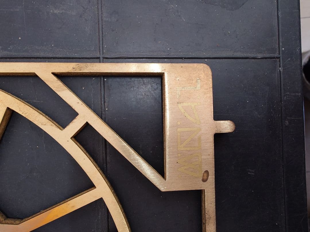 moai 真鍮　フラットバーナー用五徳