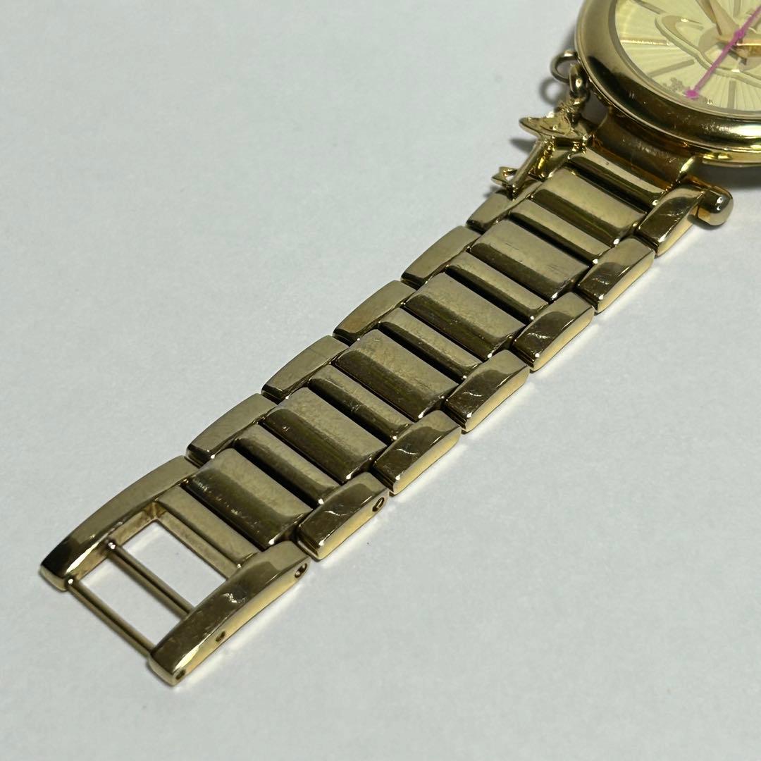 稼働 vivienne ヴィヴィアン オーブ キーチャーム 腕時計 クォーツ