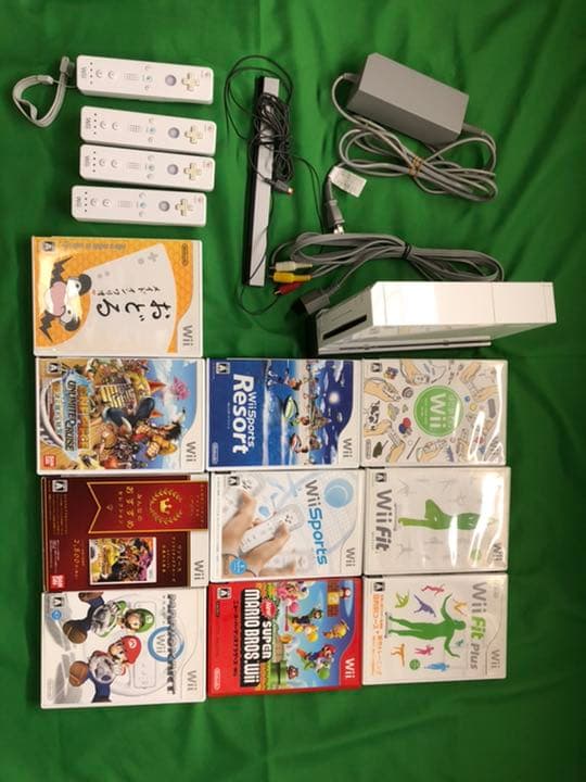 任天堂Wiiの本体＋4人用セット